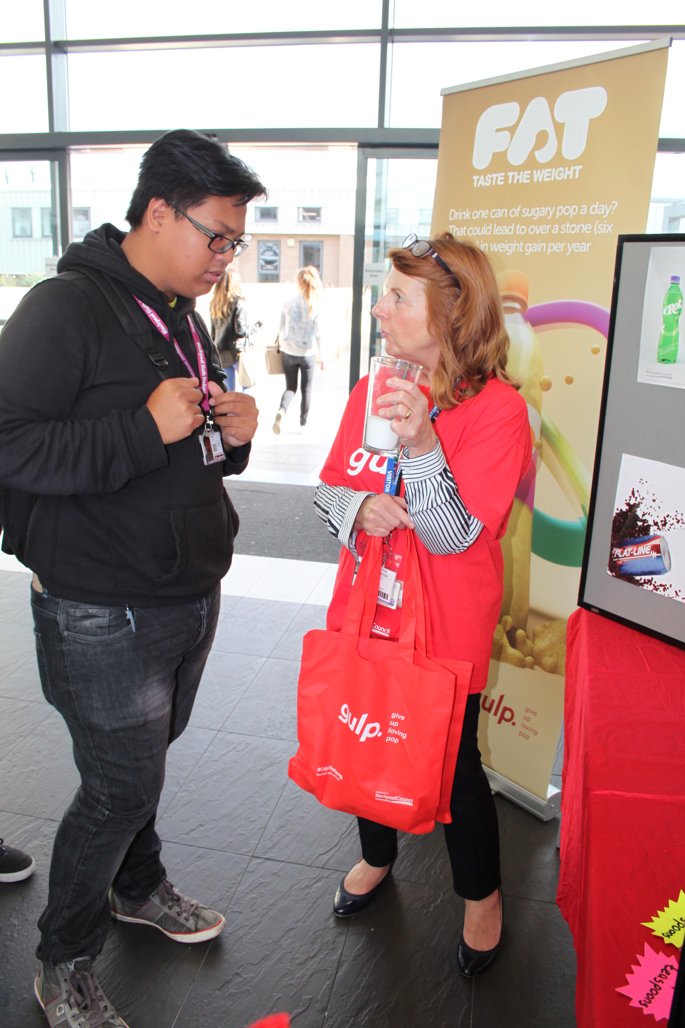 GULP sessions in local Blackpool colleges